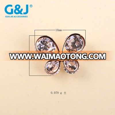 zircon decorative buckles for women shoe garments clips